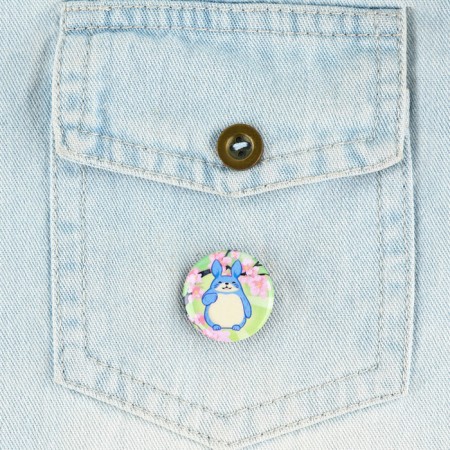 Metal icon, sunset "anime for children", d = 2.5 cm, mix-14