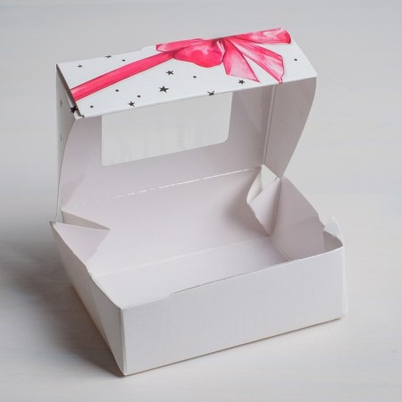 Confectionery packaging, boxing box “Gift”, 10 x 8 x 3.5 cm-1