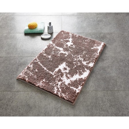 MARMOR bathroom mat, beige color, 60x90 cm-1