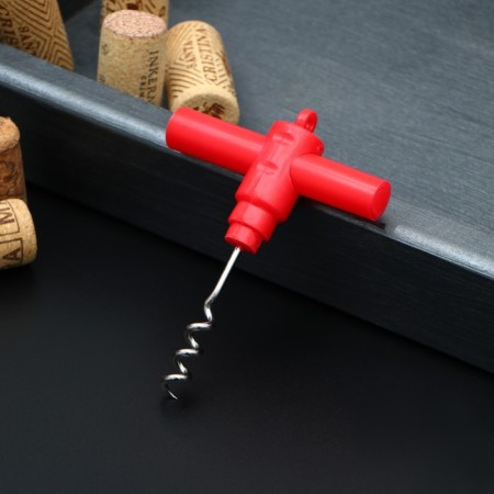 Dilan's corkscrew, 11.5 cm, red color-2