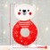 Toy - New Year's ratio on the ring "Bear", gift packaging, crumb I