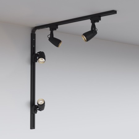 The Connector is flexible for the Technical TRA001CF-11B, 28x3.5x2 cm, black color, black-3