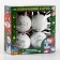 New Year's set for creativity. Christmas balls for coloring "New Year! Magic gift ", 4 pcs, d = 7cm