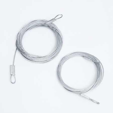 Set "Fun tube cleaning" for mechanical purification of chimneys, D = 150 mm, ruff metal-3