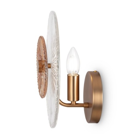 Bra Maytoni Mod007wl-01G, 1HE14, 40W, 15.3x28 cm, color gold-9