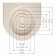 Toilet for teaching cats to a toilet 39.2 x 38.7 x 3 cm, white