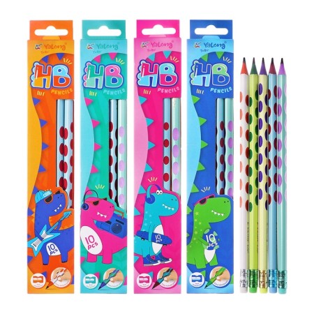 Pencil Blackographic NV with Lastik, pastel mix