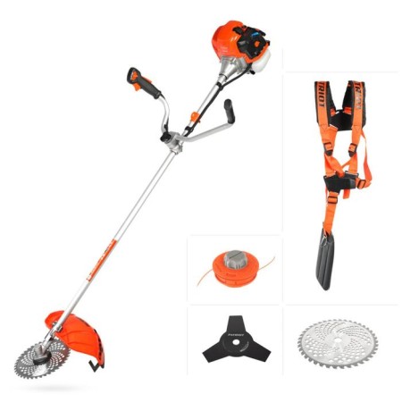 Trimmer gasoline Patriot PT545XT, 1.86 kW, 2.5 hp, 8000 rpm, 42/23 cm, fishing line/disk/disk/disk/disk/disk/disk/disk/disk/disk/disk/disk/disk-1