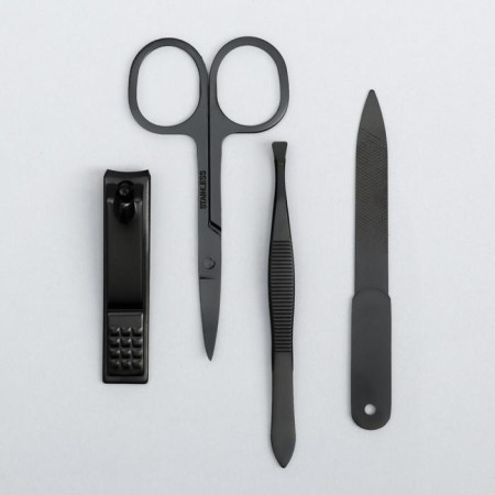 Manicure set "Man Rules", 4 items-5