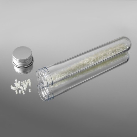 Barrier for storing trifles, d = 2.6 × 15.3 cm, the color is transparent/silver-1