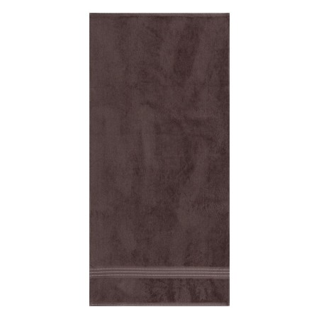 Trick London towel 50x90 cm, gray-brown, 100% cotton, 430g/m-1