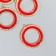 Decor for creativity Metal "Color Circle" mix enamel 2.7x2.7 cm