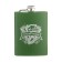 Finding flask "Rybak", stainless steel, gift, army, 240 ml
