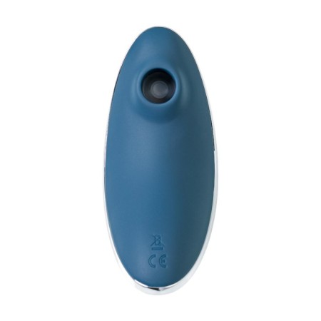 Vacuum-wave contactless stimulator of the Satiffyer Vulva Lover 1 clitoris, silicone, blue color-7