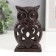 Cast iron candle for 1 candle "Little Eagle owl" 10.5x8x6.5 cm