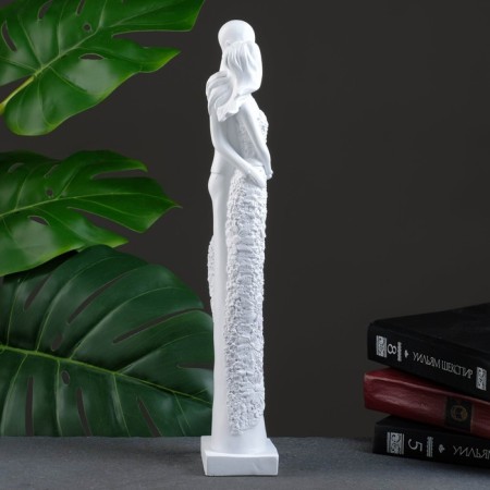 Figure "couple" White, 7x14x39cm-1