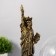 Plasma ball "Statue of Liberty" gold 14x10x16 cm Risalux