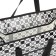 Household bag on lightning, black/white color