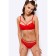 Women's bracket Mody, size 85b, red color