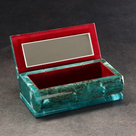 Casket "Winter" 15x7x5.5 cm, stone baby, coil-8