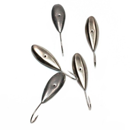 Mormyshka soldering yaman seed, weight 2.06 g, nickel, packaging 5 pcs.
