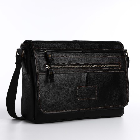 Male bag, xl zolo, black color