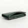 Women's wallet on magnets, green color