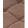 Stool Bar loft Metal/fabric, black/brown 35x35x65 cm