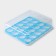 Egg storage container, 20 cells, 27.5 × 22 × 7 cm, color mix