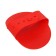 Anchodnik brush, 12.2 x 8 cm, red