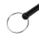 Radio for a horse with a solid gnaw, the distance between the rings is 140 mm