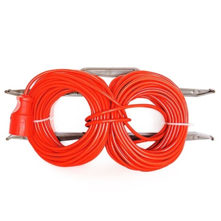 Welding extension cord on the Glanzen frame, 20 m, 22 A, IP20, PVS 2*2.5 ER-20-010