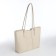 Bag Female Tout with zipper, milk color