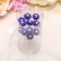 Hair hairpin "Flower" Vasille, 1.2 cm, mix