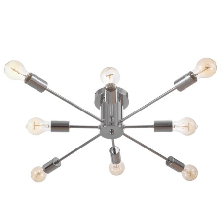 Ceiling chandelier "Orion" 8x60W E27 Color: Chrome
