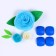 Set for creativity: Decor made of felt and a set of beads "Flower Fantasy"