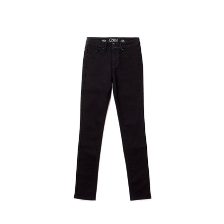 Women's jeans modeling CONTE ELEGANT SKINNY, size XS, black color-2