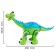 The radio -controlled “Mike” dinosaur, light and sound effects, works from batteries