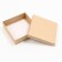 The box is folding, cover, craft, 23 x 23 x 6.5 cm