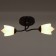 Chandelier 1341003/2WT E27 15W brown Bayerlux