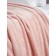 Blush blanket, size 180x200 cm, pink color