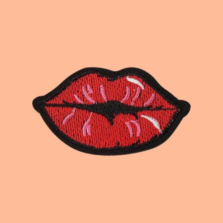 Thermal appliance "Lips", 6.9 × 3.9 cm, red color-1