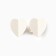 The set is decorative. rings for napkins "hearts" 2 pcs, d = 5 cm, 100% p/e, felt