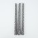 New Year's candles twisted "New Year: Happy New Year" 3 pcs