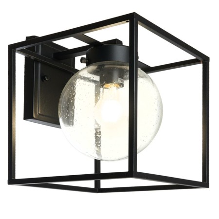 Garden-park lamp Feron PL711, IP44, E27, 60 W, 275x250x290 mm, black color