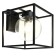 Garden-park lamp Feron PL711, IP44, E27, 60 W, 275x250x290 mm, black color