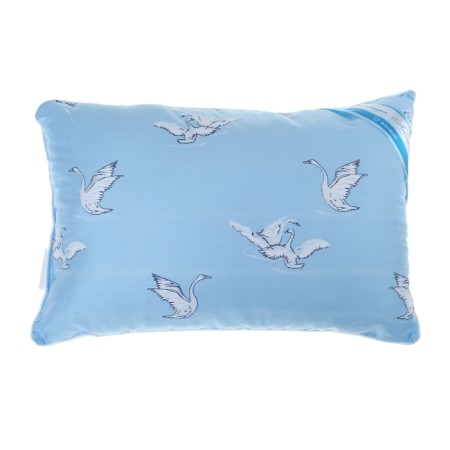 Adamas pillow "swan fluff", size 40x60 cm, mix, tick cover