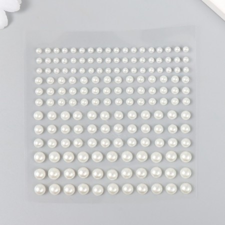 Sticker of rhinestones plastic "Assorted overflow" MIX 11x18.5 cm-1