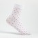 Women's socks Micro Pois 70 den, white/red color (Bianco/Rosso), size 36-40