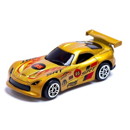 Metal machine, scale 1:64, mixing color, on the blister-4
